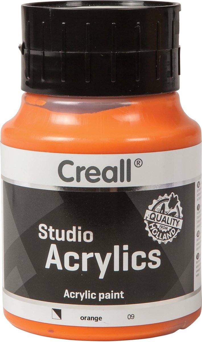 Acrylverf | Creall | Oranje 500 ml